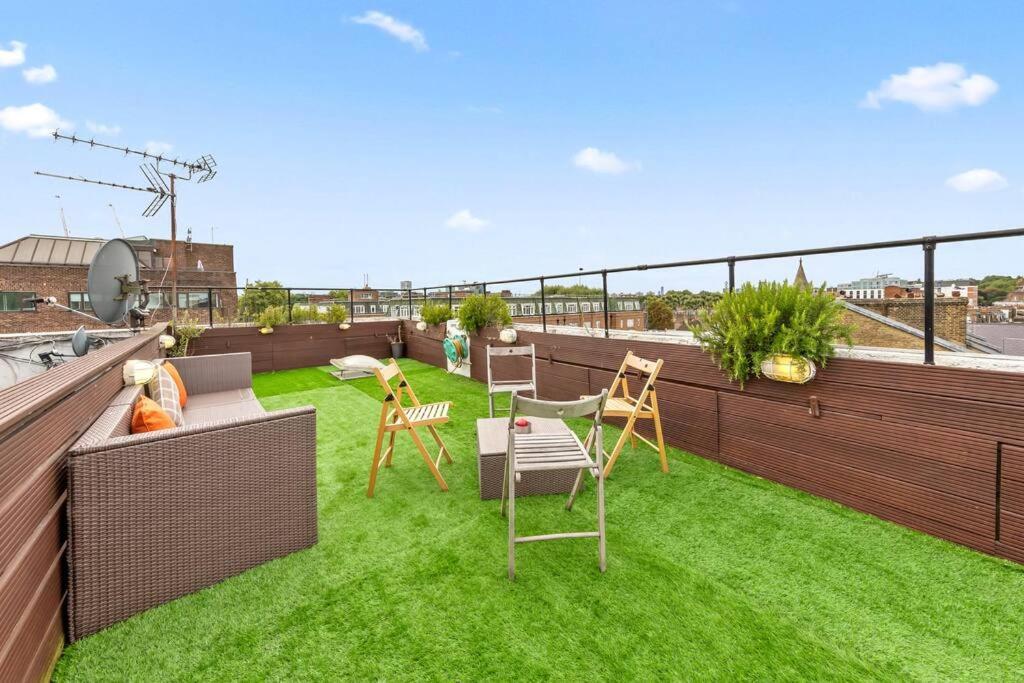 Spacious Sleep 11 With Terrace In Earls Court Ec99 ลอนดอน ภายนอก รูปภาพ