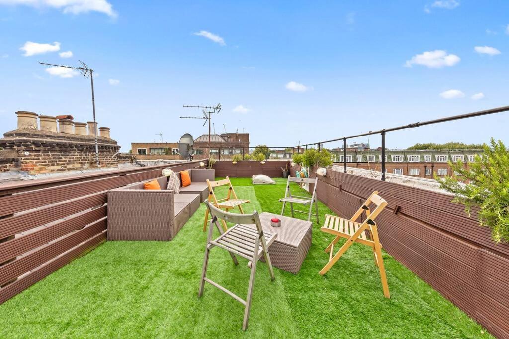 Spacious Sleep 11 With Terrace In Earls Court Ec99 ลอนดอน ภายนอก รูปภาพ